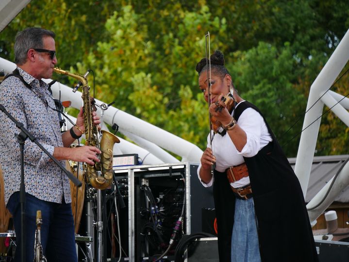 Montgomery Jazz Festival Stage