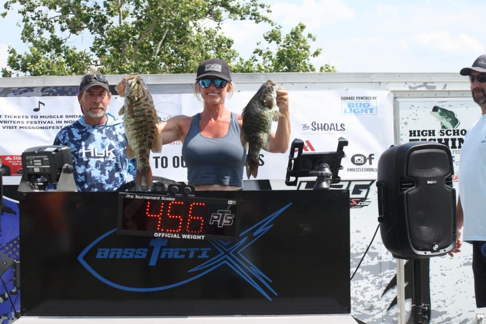 Fishing during the Muscle Shoals Festival