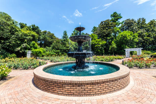 Beautiful Fountain in the Bellingrath Gardens