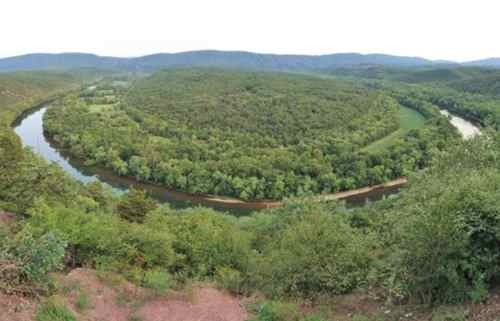 The Horseshoe Bend, Alabama